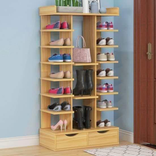 Wooden Large Multi Tier Shoe Rack-IESR02